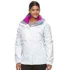 Plus Size Columbia Outer West Hooded 3-in-1 Systems Jacket, Women's, Size: 1xl, White