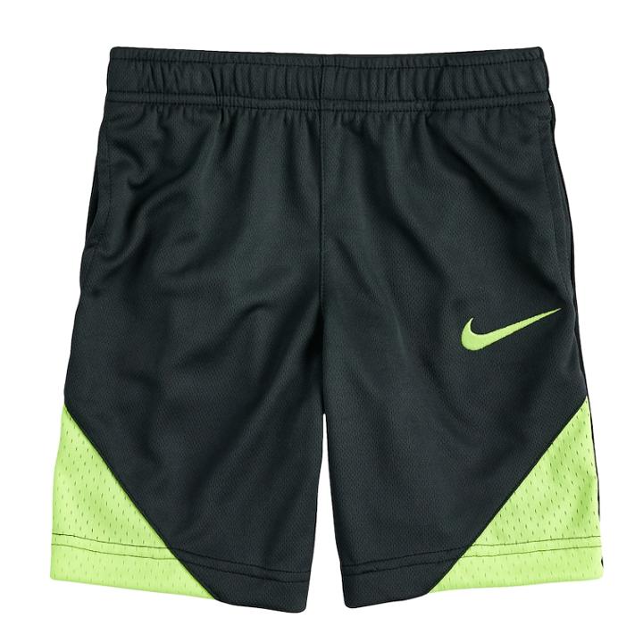 Boys 4-7 Nike Swoosh Shorts, Size: 7, Grey