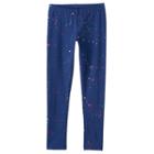 Girls 7-16 & Plus Size Full Length Leggings, Girl's, Size: 18 1/2, Dark Blue