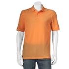 Men's Croft & Barrow&reg; Performance Tailored-fit Pique Polo, Size: Small, Med Orange