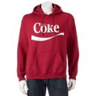 Men's Coke Pullover Hoodie, Size: Medium, Brt Red