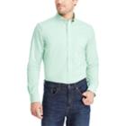 Men's Chaps Classic-fit Gingham Easy-care Button-down Shirt, Size: Xxl, Green