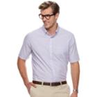 Big & Tall Croft & Barrow&reg; Regular-fit Solid Easy-care Button-down Shirt, Men's, Size: Xxl Tall, Med Purple