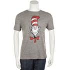 Men's Dr. Seuss Cat In The Hat Tee, Size: Small, Brown Over