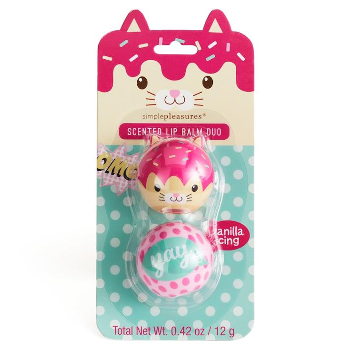 Simple Pleasures 2-pk. Vanilla Icing Sweeties Lip Balm Pods, Multi