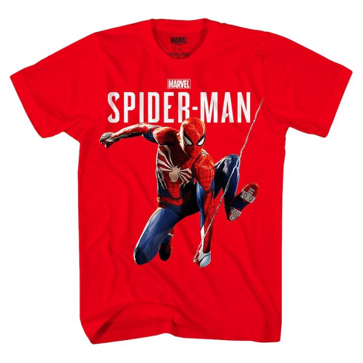 Boys 8-20 Spider-man Icon Tee, Size: Small, Brt Red