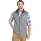 Men's Izod Advantage Sportflex Regular-fit Performance Fleece Vest, Size: Small, Light Grey