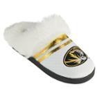 Women's Missouri Tigers Plush Slippers, Size: Xl, White