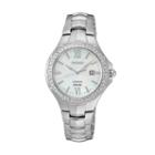 Seiko Women's Coutura Diamond Stainless Steel Solar Watch - Sut239, Silver