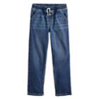 Boys 4-12 Jumping Beans&reg; Pull On Jeans In Regular & Husky, Size: 6, Med Blue