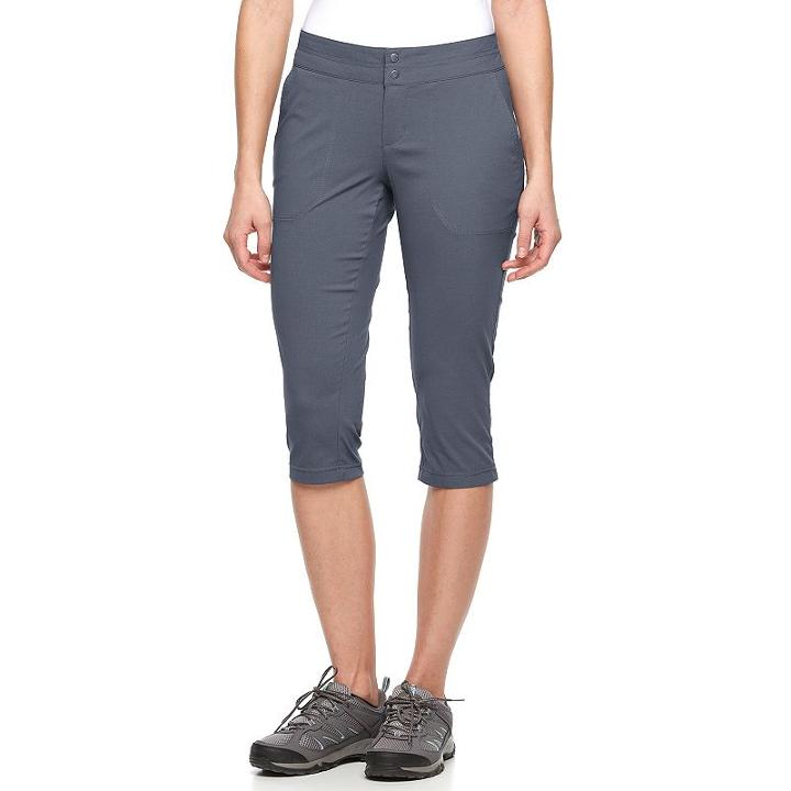 Women's Columbia Zephyr Heights Woven Capris, Size: 8, Purple Oth