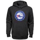Boys 8-20 Philadelphia 76ers Promo Hoodie, Size: Xl 18-20, Grey (charcoal)