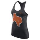 Women's Nike Texas Longhorns Two-tone Tank Top, Size: Large, Black