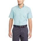 Men's Chaps Classic-fit Striped Easy-care Button-down Shirt, Size: Xxl, Blue