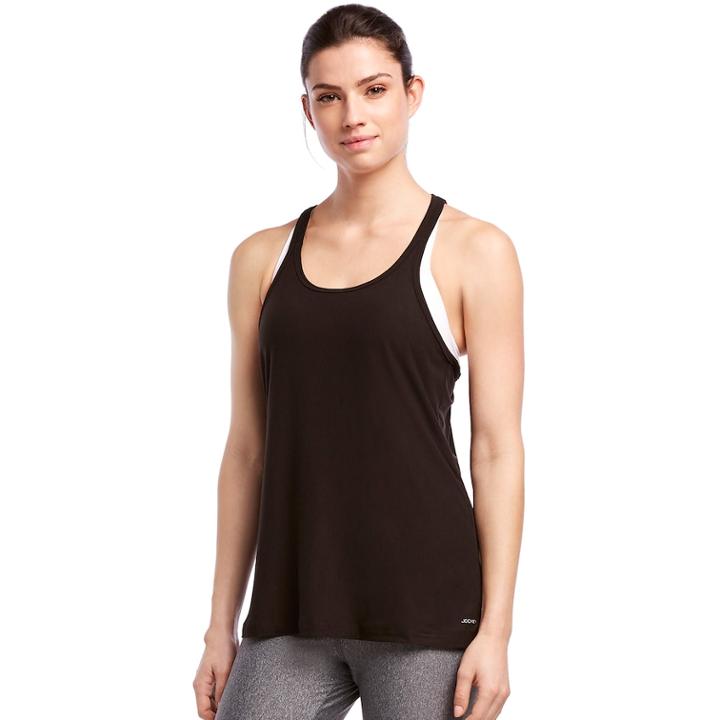 Women's Jockey Sport Absolute Strappy Back Tank, Size: Medium, Oxford
