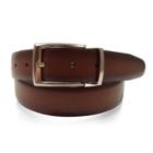 Men's Apt. 9&reg; Reversible Feather-edge Leather Belt, Size: 40, Dark Brown