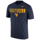 Men's Nike West Virginia Mountaineers Dri-fit Football Tee, Size: Small, Multicolor