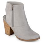 Journee Collection Tay Women's Ankle Boots, Girl's, Size: Medium (6.5), Grey