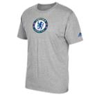 Men's Adidas Chelsea Fc Go-to Climalite Tee, Size: Xxl, Grey