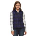 Petite Croft & Barrow&reg; Quilted Vest, Women's, Size: Xl Petite, Oxford