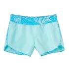 Girls Plus Size So&reg; Athletic Running Shorts, Size: 20 1/2, Turquoise/blue (turq/aqua)