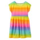 Girls 7-16 So&reg; Rainbow Swim Cover-up, Girl's, Size: Xxl (16), Pink