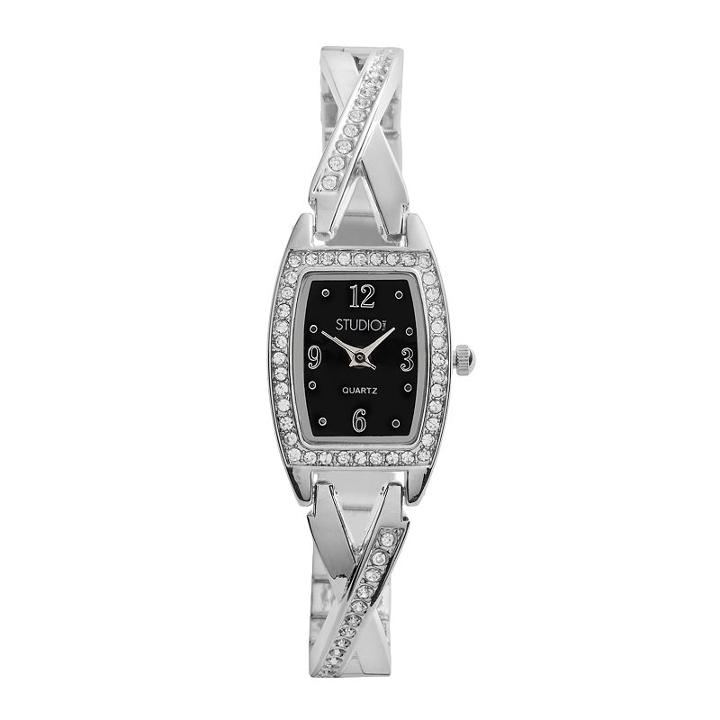 Studio Time Women's Crisscross Watch, Grey