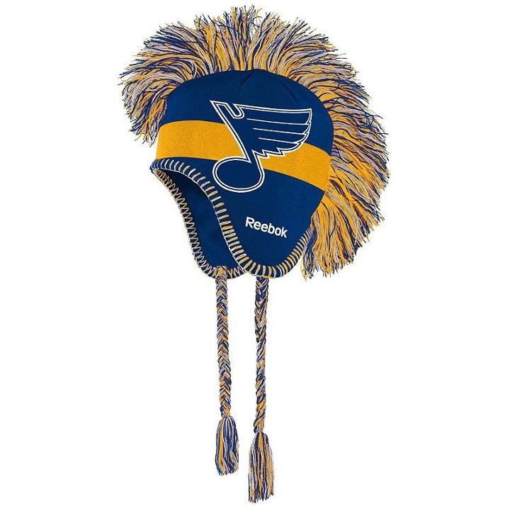 Youth Reebok St. Louis Blues Mohawk Knit Cap, Boy's, Blue (navy)