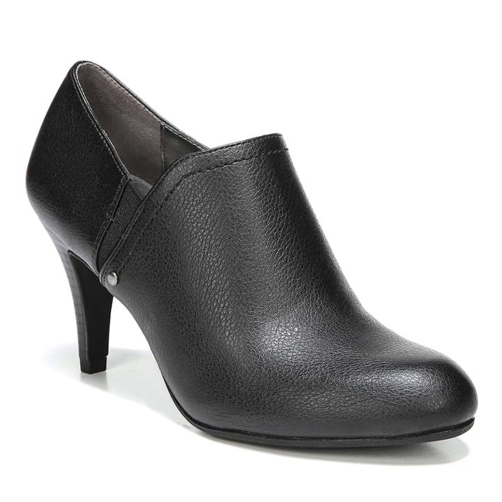 Lifestride Octavia Women's High Heel Ankle Boots, Size: Medium (5), Black