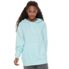 Juniors' So&reg; Oversized Pullover Tunic Hoodie, Teens, Size: Medium, Light Blue
