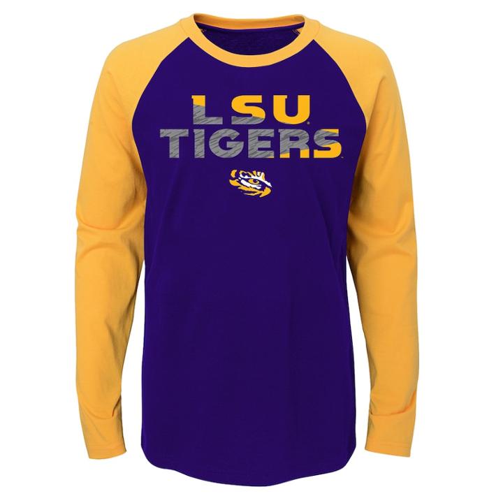 Boys 4-18 Lsu Tigers Flux Tee, Size: 12-14, Purple