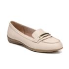 Lifestride Phoebe Women's Slip-on Loafers, Size: 9.5 Wide, Beig/green (beig/khaki)