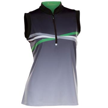 Women's Nancy Lopez Maxi Sleeveless Golf Polo, Size: Xl, Oxford