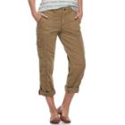 Women's Sonoma Goods For Life&trade; Convertible Utility Pants, Size: 16, Med Green