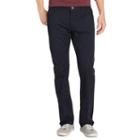 Men's Izod Weekend Washed Straight-fit 5-pocket Pants, Size: 32x34, Dark Blue