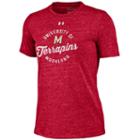 Women's Under Armour Maryland Terrapins Triblend Tee, Size: Small, Red