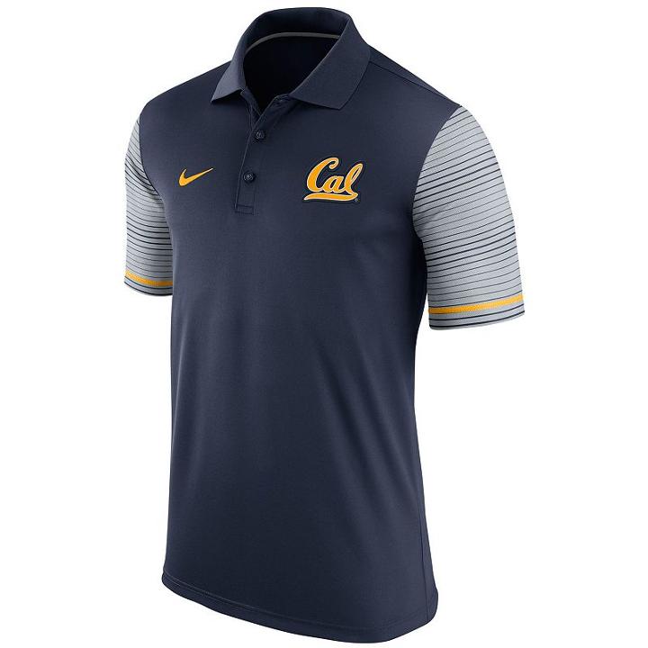 Men's Nike Cal Golden Bears Early Season Polo, Size: Xl, Blue (navy)