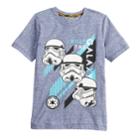 Boys 4-7x Star Wars A Collection For Kohl's Rule The Galaxy Storm Trooper Tee, Size: 6, Dark Blue
