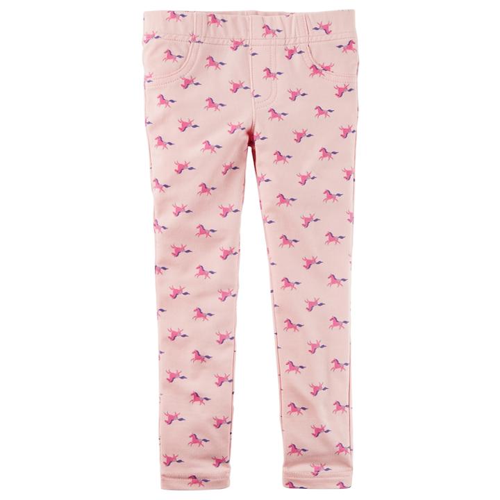 Girl's 4-6x Carter's Print Leggings, Size: 6x