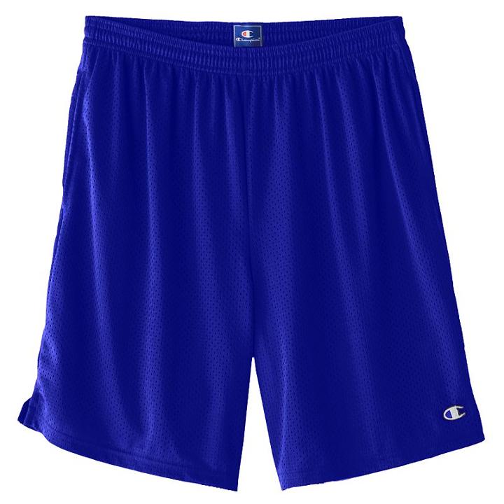 Men's Champion Mesh Shorts, Size: Xl, Blue