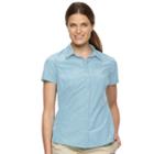 Women's Columbia Amberley Stream Solid Shirt, Size: Large, Ovrfl Oth