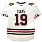 Boys 8-20 Reebok Chicago Blackhawks Jonathan Toews White Jersey, Boy's, Size: S-m