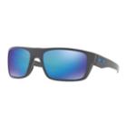Oakley Drop Point Oo9367 60mm Rectangle Sapphire Iridium Prizm Polarized Sunglasses, Women's, Grey