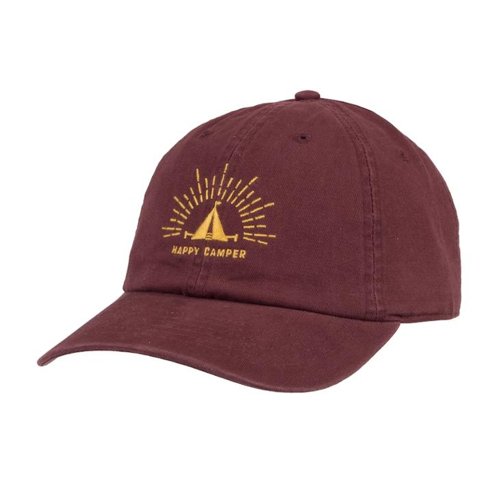 Men's Wembley Novelty Baseball Cap, Dark Red