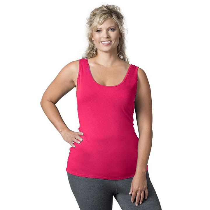 Plus Size Soybu Lola Scoopneck Yoga Tank, Women's, Size: 1xl, Dark Pink