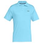 Men's Under Armour Performance Golf Polo, Size: Large, Turquoise/blue (turq/aqua)