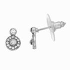 Lc Lauren Conrad Halo Nickel Free Drop Earrings, Women's, Silver