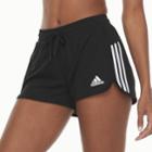 Women's Adidas Design 2 Move Knit Shorts, Size: Xl, Black