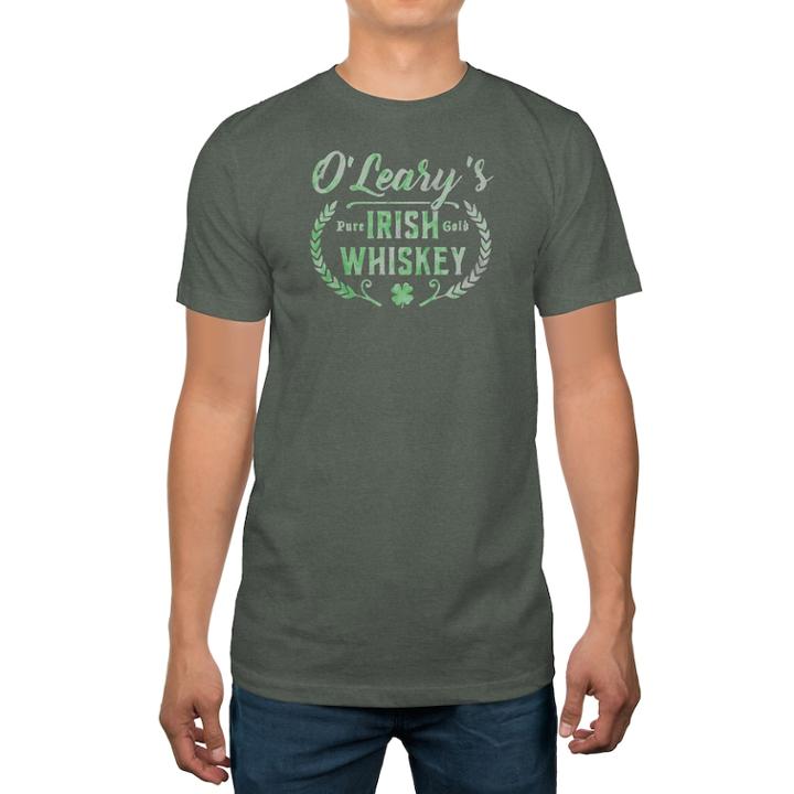 Men's Sonoma Goods For Life&trade; O'leary's Irish Whiskey Graphic Tee, Size: Medium, Silver