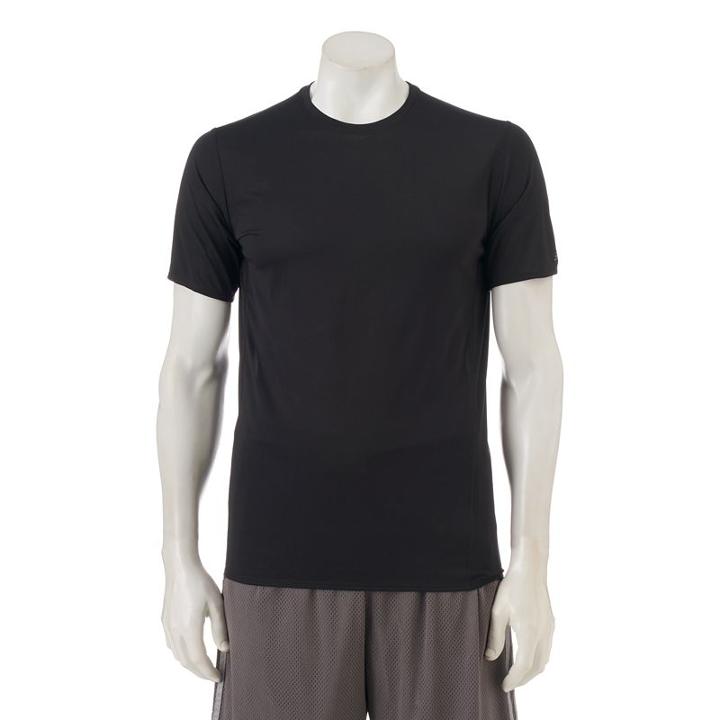 Men's New Balance Nb Dry Performance Tee, Size: Small, Black
